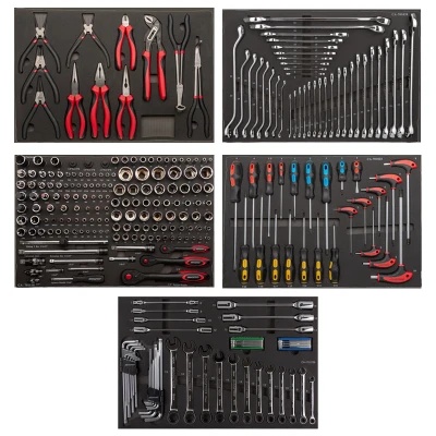 Afbeelding van Smoos gereedschapsset &quot;Professional&quot; 270 delig in softmodules voor 5 lades