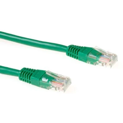 Afbeelding van ACT IB5715 U/UTP CAT5E Patchkabel Groen 15 meter