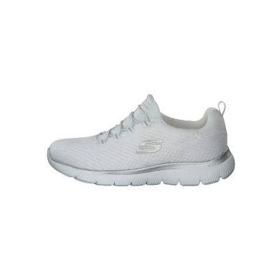 Afbeelding van Skechers SUMMITS dames Sneaker, White Mesh / Silver Trim, 42 EU