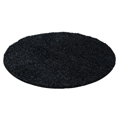 Afbeelding van Rond Vloerkleed Antalya 160cm Antraciet 123vloerkleed.nl is de online webshop voor vloerkleden en woonaccessoires.
