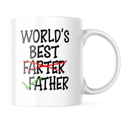 Afbeelding van Vaderdag Mok world&#039;s best farter