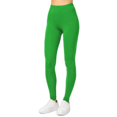 Afbeelding van Merry Style MS MS10 143 LE Dames Leggings Sport Vrijetijdsbroek 2 Pak Lang Viscose Sporbroek Yogabroek Groen XS