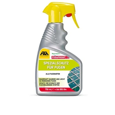 Afbeelding van FILA Surface Care Solutions, FUGAPROOF, beschermingsmiddel voor vloervoegen, dat het later verwijderen van vuil en normale reiniging vergemakkelijkt. Beschermt de voegen tegen vlekken, 750 ml