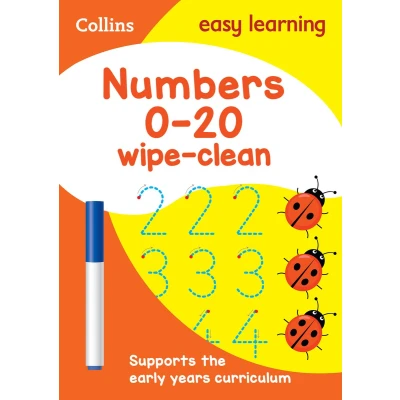 Afbeelding van Numbers 0 20: Wipe Clean Activity Book: Ideal for Home Learning