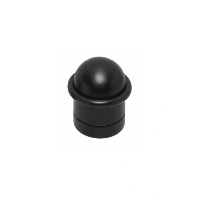 Afbeelding van Deurstopper met ring mat zwart