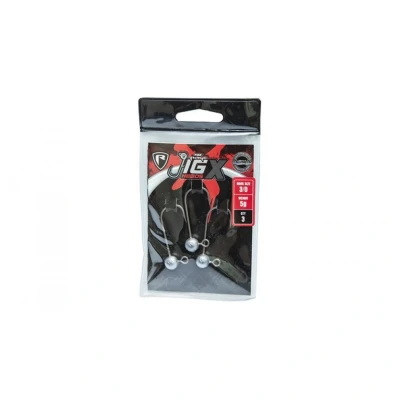 Afbeelding van Fox Rage Jig X Heads Haak 3/0 (3 pcs) Maat : 15g