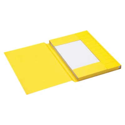 Afbeelding van Jalema Dossiermap Secolor Folio Geel 25stuks