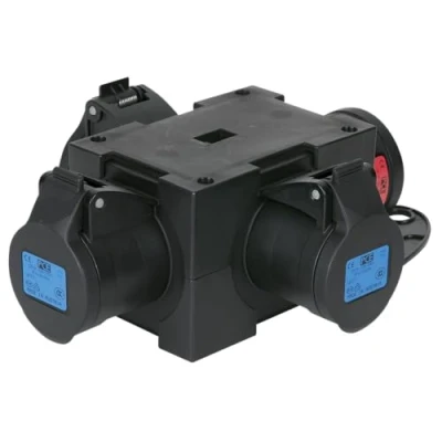 Afbeelding van Showtec Powersplit 4 CEE 16A Krachtstroom Verdeler