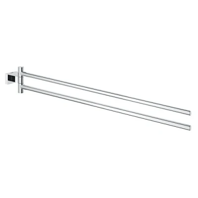 Afbeelding van Grohe Essentials Cube handdoekhouder 2 armig chr.