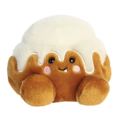 Afbeelding van Aurora, 33726, Palm Pals Sugary Cinnamon Roll 5 inch, zacht speelgoed, bruin &amp; wit