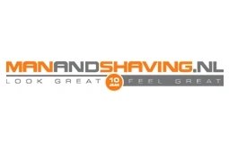 Man and Shaving Logo