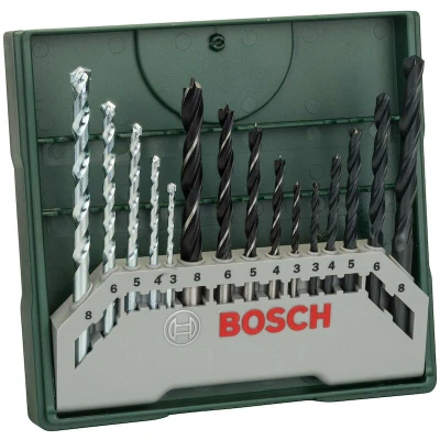 Afbeelding van Bosch X Line Boorset 15 delig Hout, metaal en steen