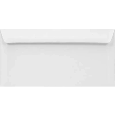 Afbeelding van Netuno 100 enveloppen wit DIN lang 11x22cm 100g Lessebo Smooth White zonder venster