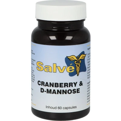 Afbeelding van Salvé Cranberry &amp; D Mannose 60 capsules Kruidenpreparaat