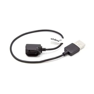 Afbeelding van vhbw USB oplader compatibel met Plantronics Voyager Legend Bluetooth Headset Oortelefoon Oplaadkabel, Zwart