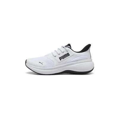 Afbeelding van Puma Hardloopschoenen voor op de weg, Maat: 42.5, White black Textiel