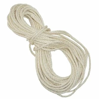 Afbeelding van nanook Krabpaal sisaltouw krabtouw 20m x 8 mm natuurlijk sisal touw kattenkrabpaal vervanging/accessoires