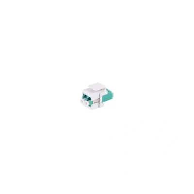 Afbeelding van Shiverpeaks S/CONN maximale connectiviteit glasvezel keystone connector, LC LC, duplex, aqua, Netwerkkabel