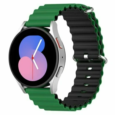 Afbeelding van Ocean Style bandje Groen / zwart Xiaomi Redmi Watch 5 Active Lite
