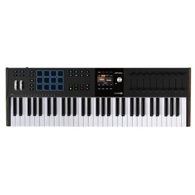 Afbeelding van Arturia Keylab 61 MK3 Black USB/MIDI keyboard