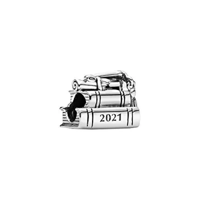 Afbeelding van Pandora Schoolafsluiting 2021 Charm van sterling zilver, collectie Passions, 799325C00, 0,96cm, Niet edelmetaal, Geen edelsteen