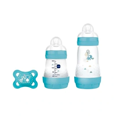 Afbeelding van Mam Easy Start Anti Colic Starter Set S blauw