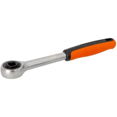 Afbeelding van Bahco Omschakelbare ratel 1/2&quot; met dubbele pal 60 tanden 260 mm 8195 R