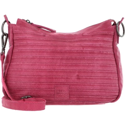 Afbeelding van FREDsBRUDER Leren Schoudertas Likely Midi Pink Roze