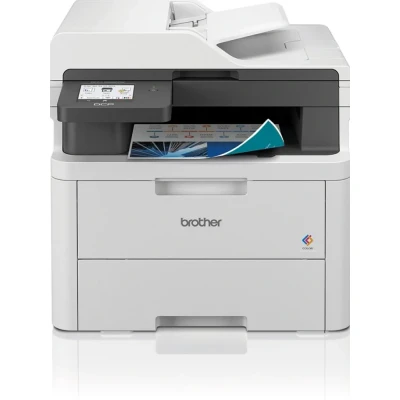Afbeelding van Brother DCP L3555CDW Multifunctionele printer LED Kleur A4 Printen, scannen, kopiëren Duplex, USB, WiFi, ADF