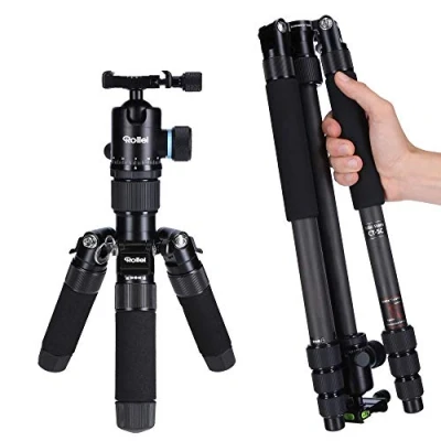 Afbeelding van Rollei CT5C carbon statief met incl. mini gemaakt van hoogwaardig