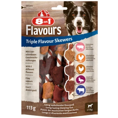 Afbeelding van 6x 8in1 Triple Flavour Skewers 6 stuks