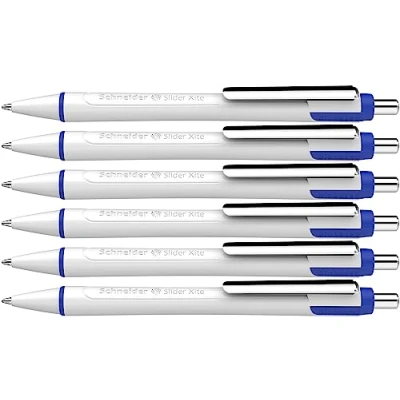 Afbeelding van Schneider Schreibgeräte 6 stuk(s) Slider Xite 133286 Balpen 1 mm Kleur inkt: Blauw N/A