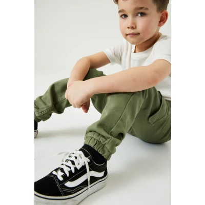 Afbeelding van Garcia ARMY Cargobroek voor kinderen, Maat: 134, Beetle