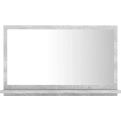 Afbeelding van vidaXL Badkamerspiegel 60x10,5x37 cm spaanplaat betongrijs