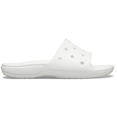 Afbeelding van Crocs Classic Slide uniseks volwassene Muiltje, wit 100, 48/49 EU