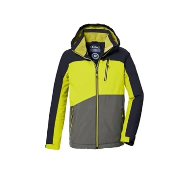 Afbeelding van killtec Jongens functionele jas met capuchon en sneeuwvanger KOW 370 BYS JCKT, zwart, 140, 42164 000