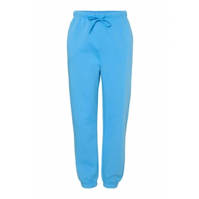 Afbeelding van PIECES high waist regular fit sweatpant PCCHILLI azuurblauw