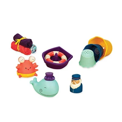 Afbeelding van B. toys by Battat Wee Splashy Baby Toy Tub Time Speelset