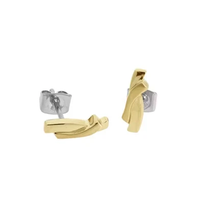 Afbeelding van Boccia Titanium vergulde oorstekers 05046 03