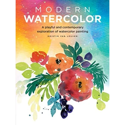Afbeelding van Modern Watercolor: A playful and contemporary exploration of watercolor painting