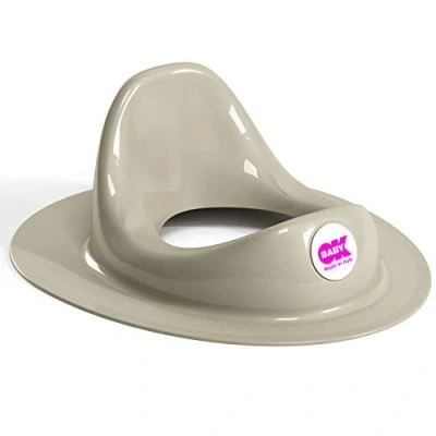 Afbeelding van OKBABY Ergo toiletverkleiner met ergonomische en comfortabele zitting grijs