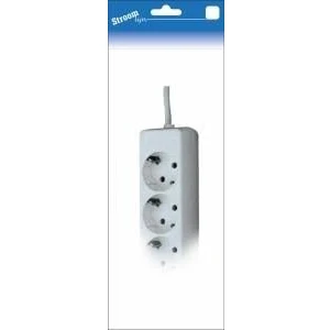 Afbeelding van Stroomlijn TCD RA 4 voudig 5 meter snoer wit 6672563