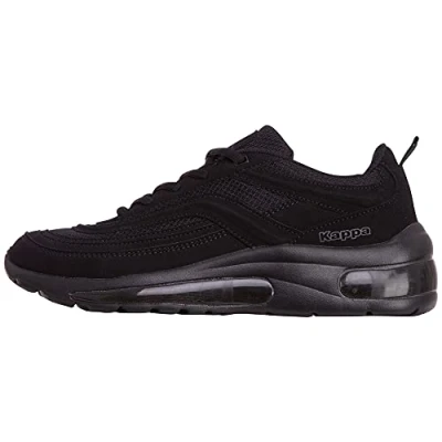 Afbeelding van Kappa Squince 242842 1111, Mannen, Zwart, Sneakers, maat: 38 EU
