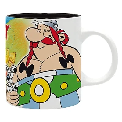 Afbeelding van ASTERIX Mok 320ml Kaart met OBELIX
