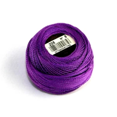 Afbeelding van DMC Katoen Perle Schroefdraad Maat 8 208 per 10 gram bal