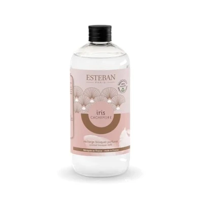 Afbeelding van Esteban Classic Iris Cachemire Navulling geurstokjes 500ml