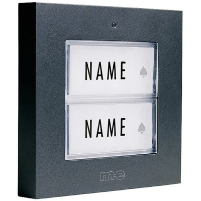 Afbeelding van m e modern electronics 41273 Zender voor Draadloze deurbel Met naambord