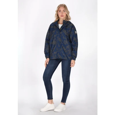 Afbeelding van Oversized anorak DREIMASTER XS / Donkergrijze Marine Camouflage 100% Polyester