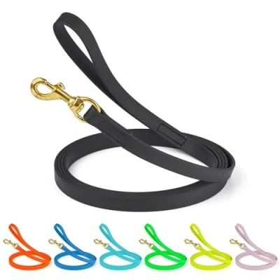 Afbeelding van Viper Biothane Werkende Tracking Lead Lijn Lange voor Honden 2 Kleuren en 6 Maten, Zwart, 3/4&quot; x 33 ft