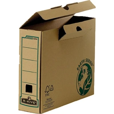 Afbeelding van Bankers Box Earth Series Archiefdoos (A4, 80mm, 100% gerecycled), 20 stuks, bruin